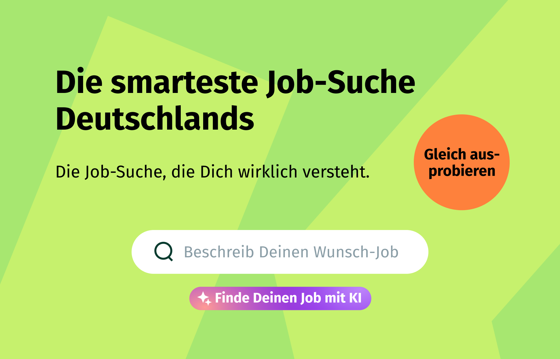 Die smarteste Job-Suche Deutschlands
